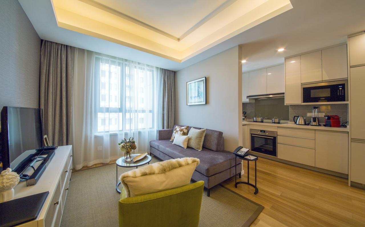 One Sunland Serviced Suites Managed By Lanson Place Shanghaj Zewnętrze zdjęcie